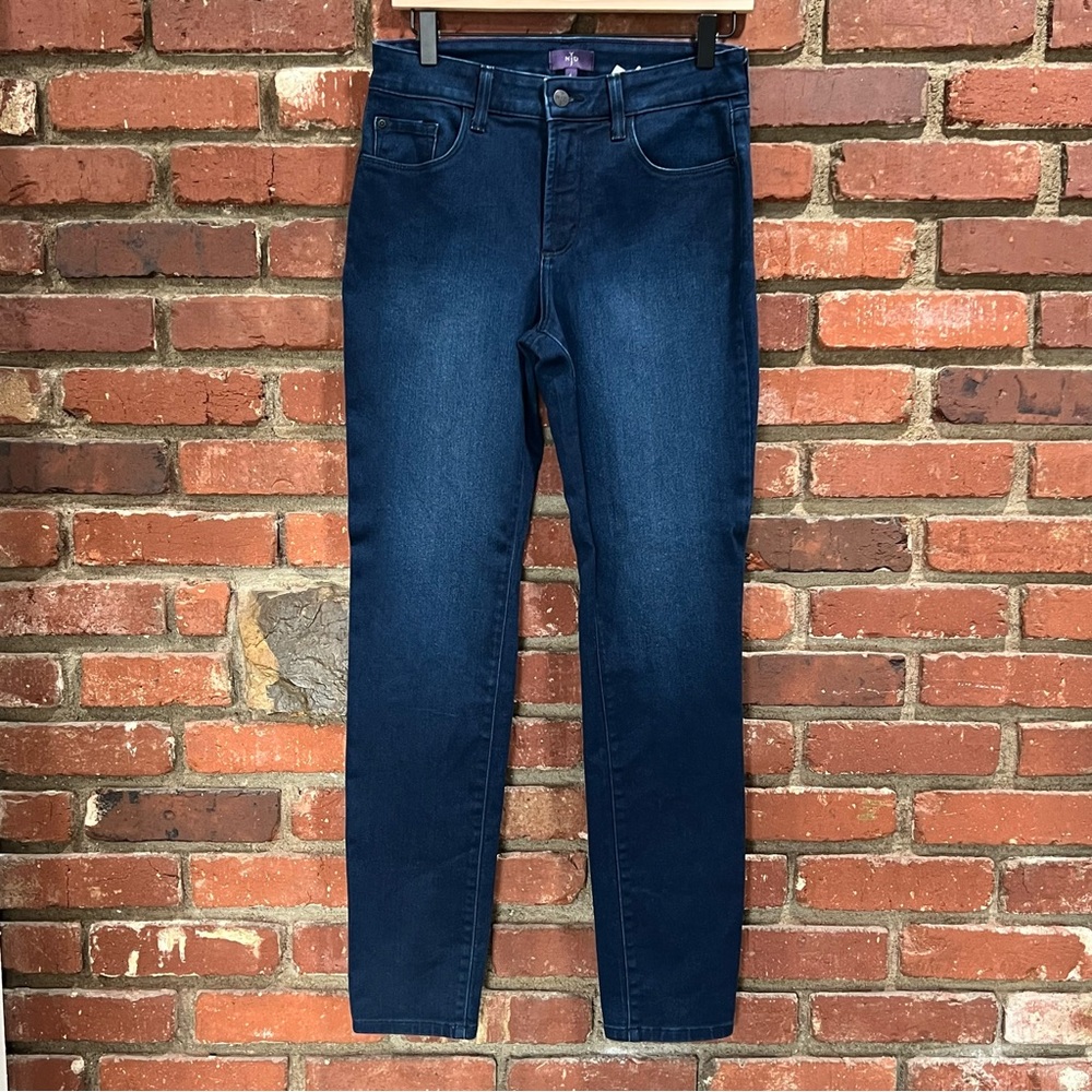 NYDJ‎ women's jeans leggings dark wash size 6 stretch USA made